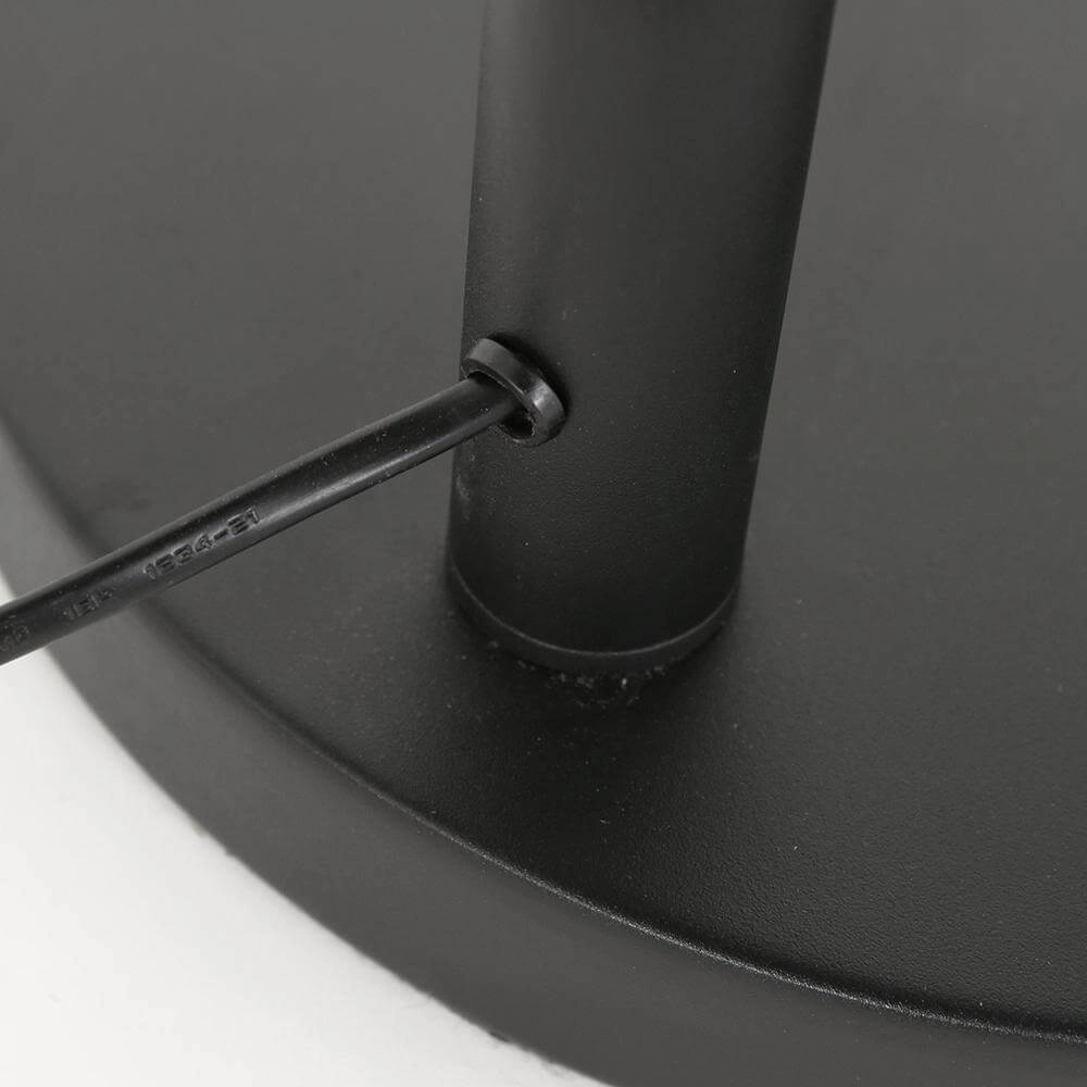 3-lichts vloerlamp Sparkled Light zwart met wit Steinhauer 8712746173567