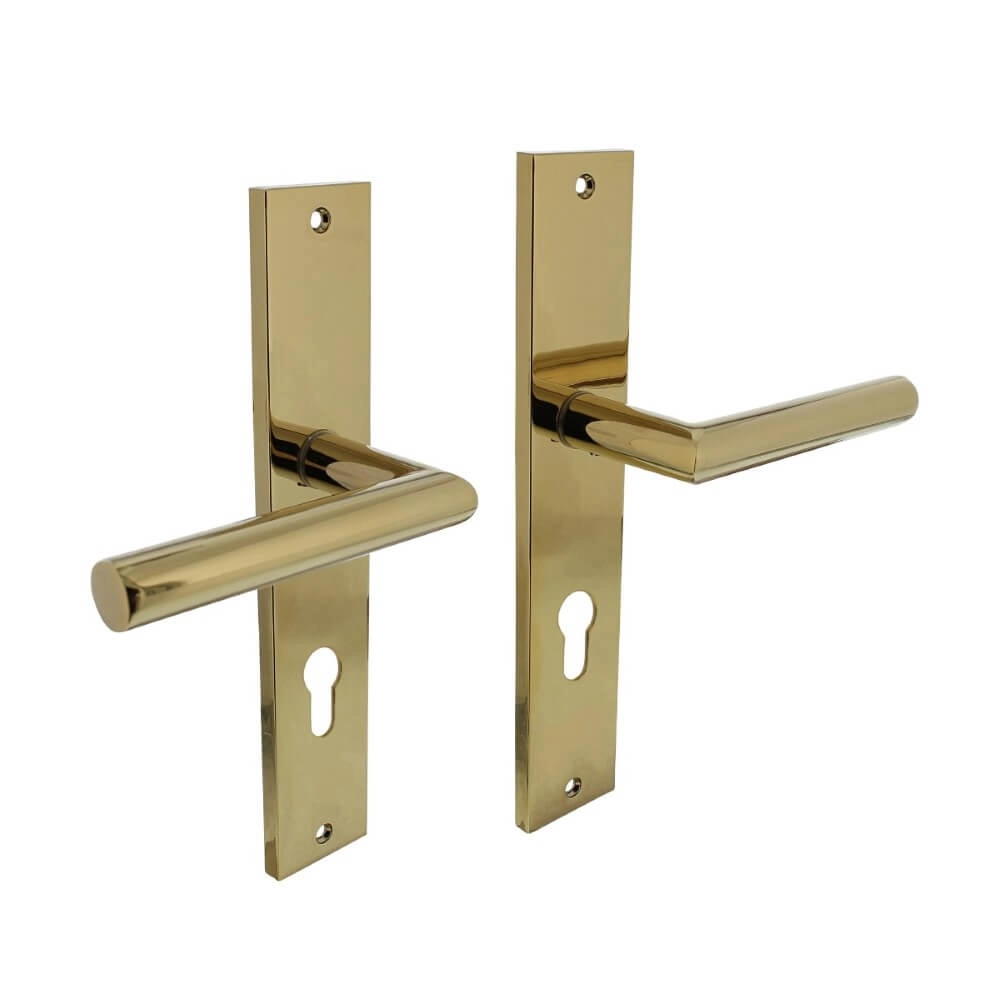 Deurklink Bastian PC 72mm messing