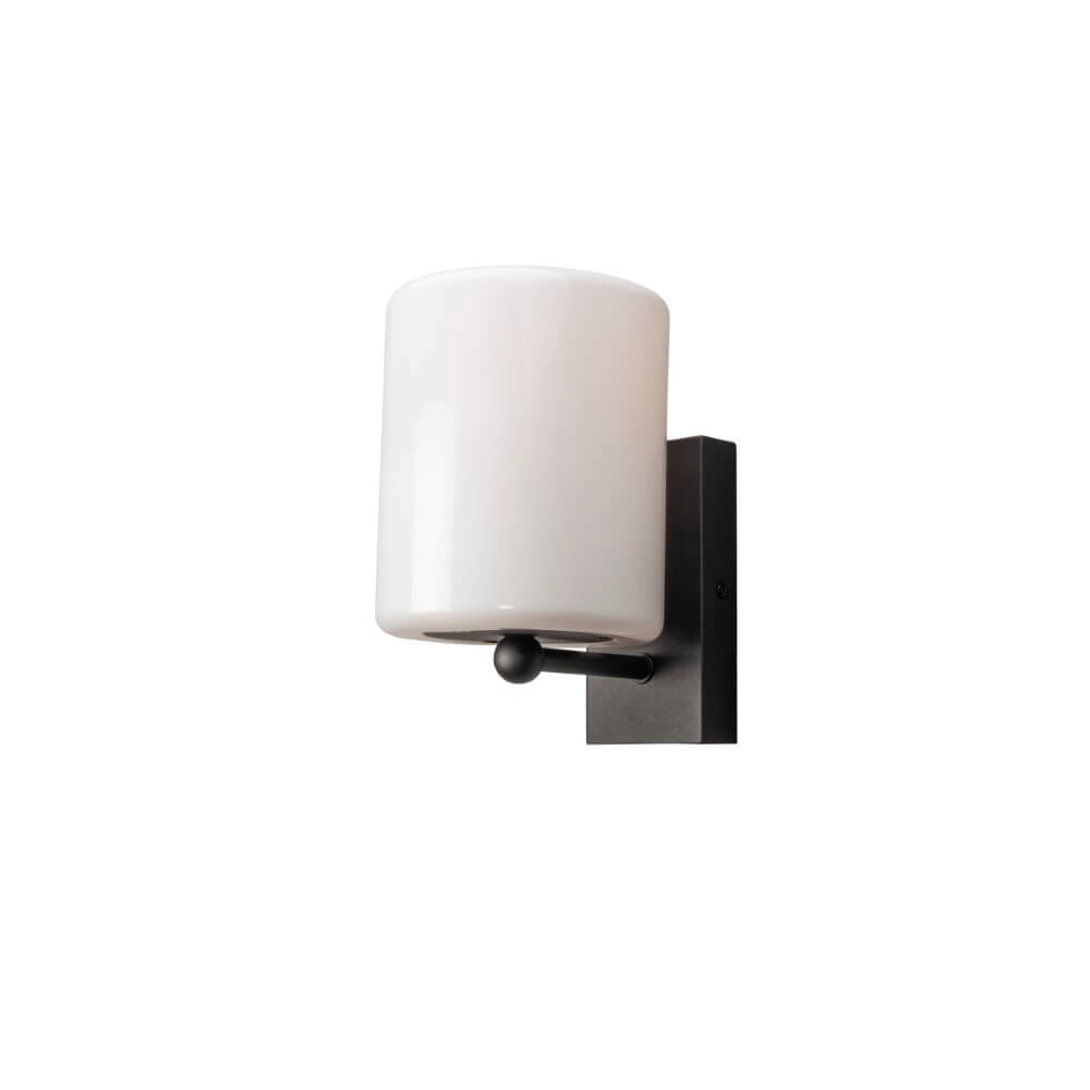 Wandlamp Portici zwart met wit venster