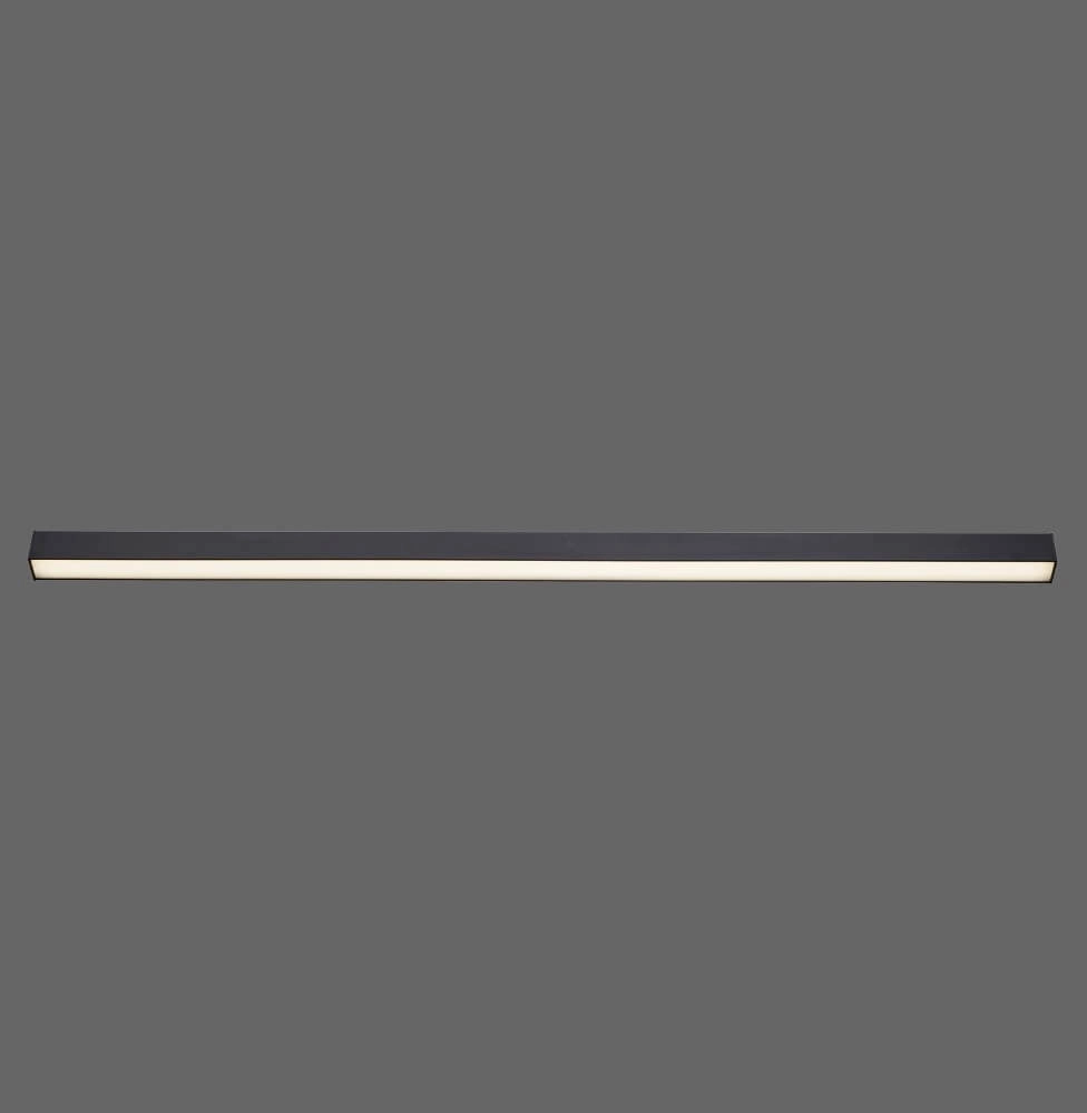 Strakke plafondlamp Pure Lines Straight antraciet Paul Neuhaus 4012248357903