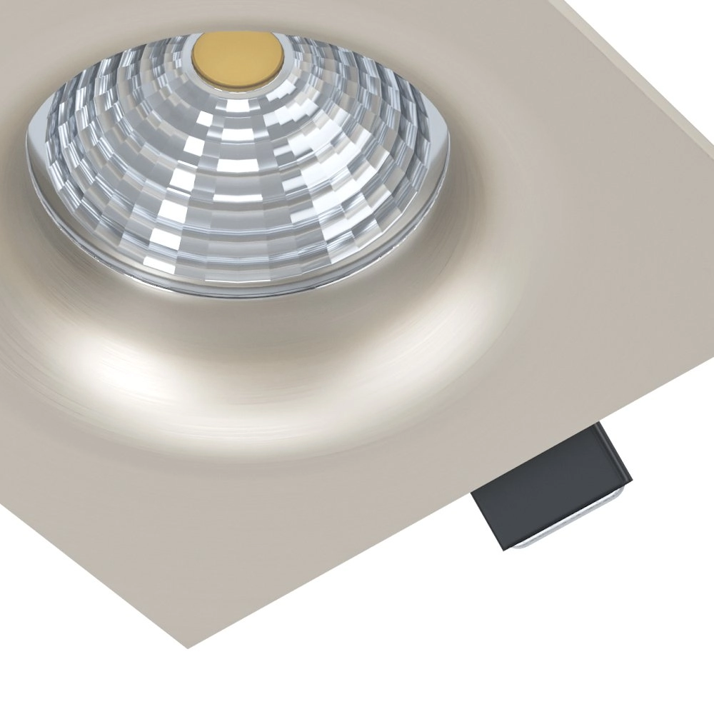 Vierkante led spot Saliceto 6w - 2700K - 8,8cm metaalgrijs Eglo 9002759984748