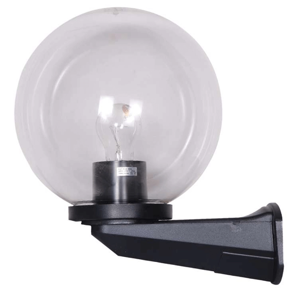 Bol lamp Bolano 25cm. muur clear Bol lamp Bolano 25cm. muur clear