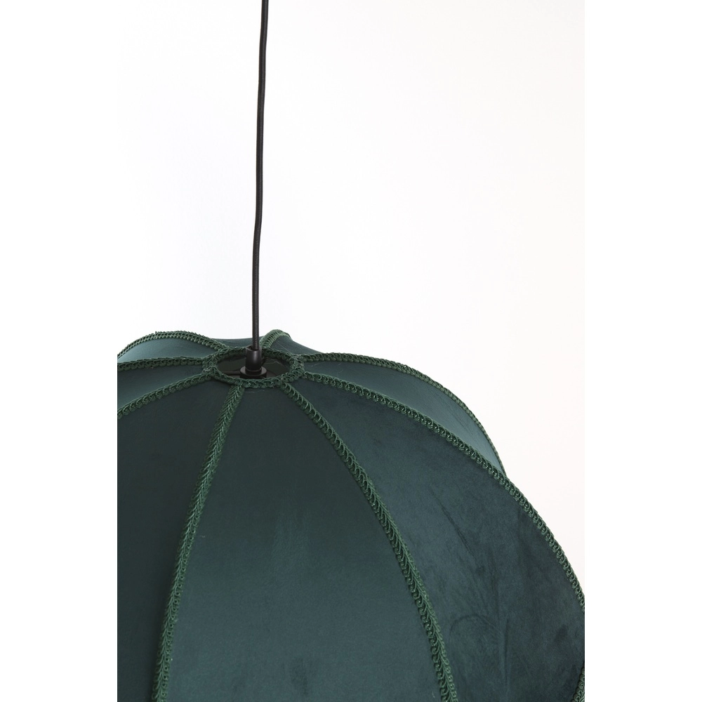 Hanglamp Malacia Ø 60cm - velvet groen Light & Living 8717807759308