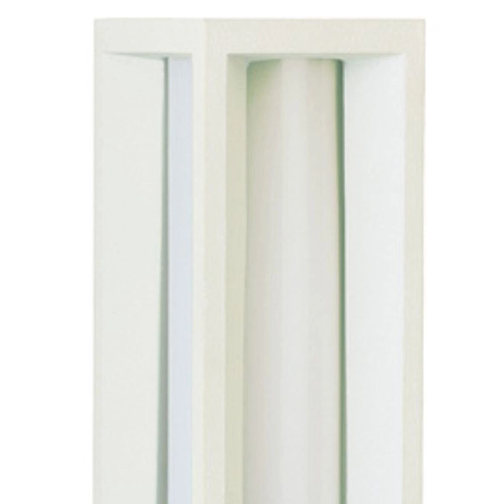 Wandlamp buiten vierkant Oblong 35cm - wit Albert 4007235802139