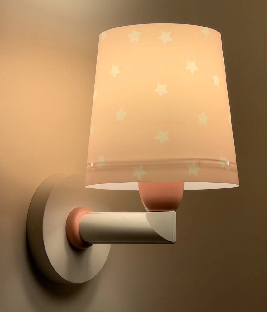 Kinderkamer wandlamp Star Light soft roze Dalber 8420406001470
