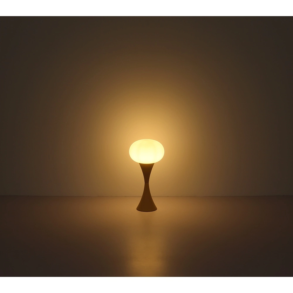 Moderne tafellamp Lula zand bruin Globo 9007371509201