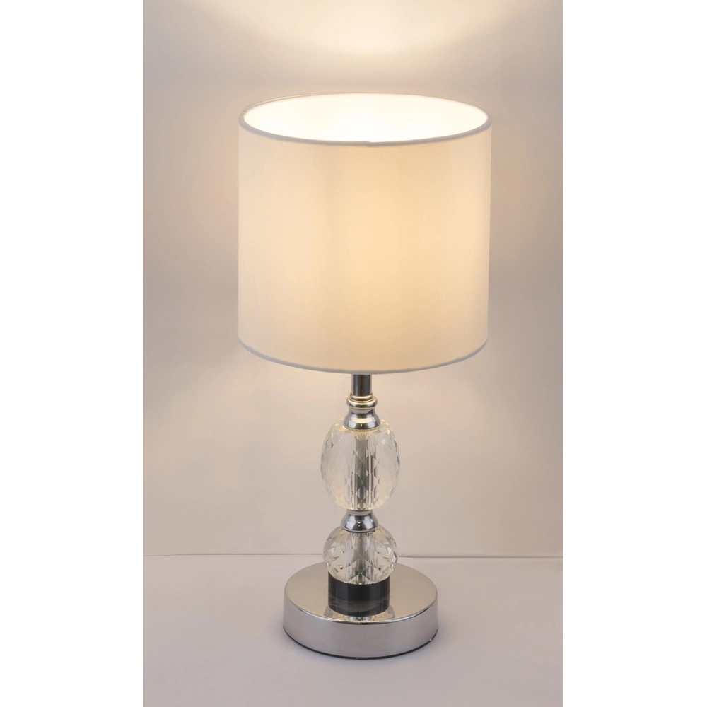 Klassieke schemerlamp Bronn chroom 47cm Globo 9007371382361