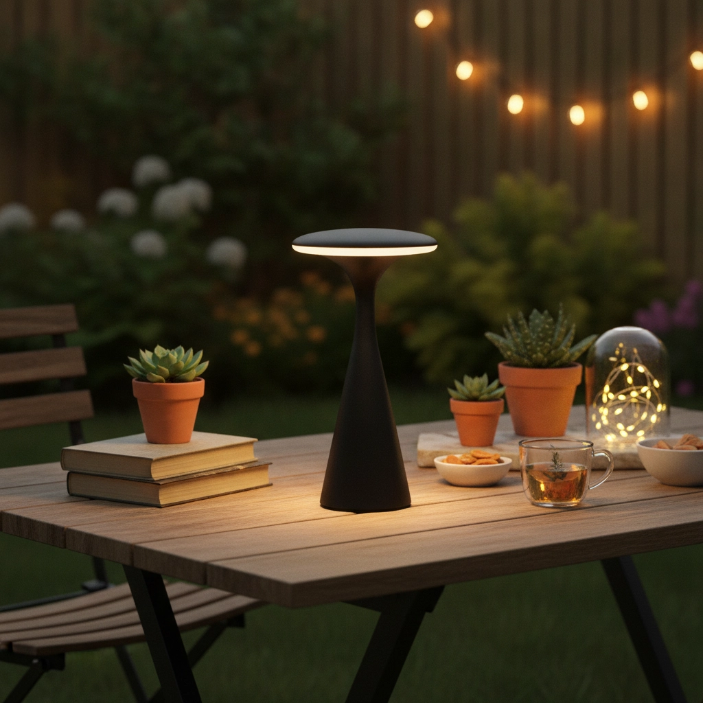 Design tafellamp Grigio zwart