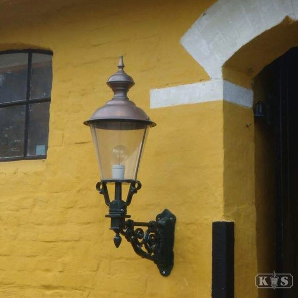 Wandlamp nostalgische stijl Marken zwart KS Verlichting 8714732121644
