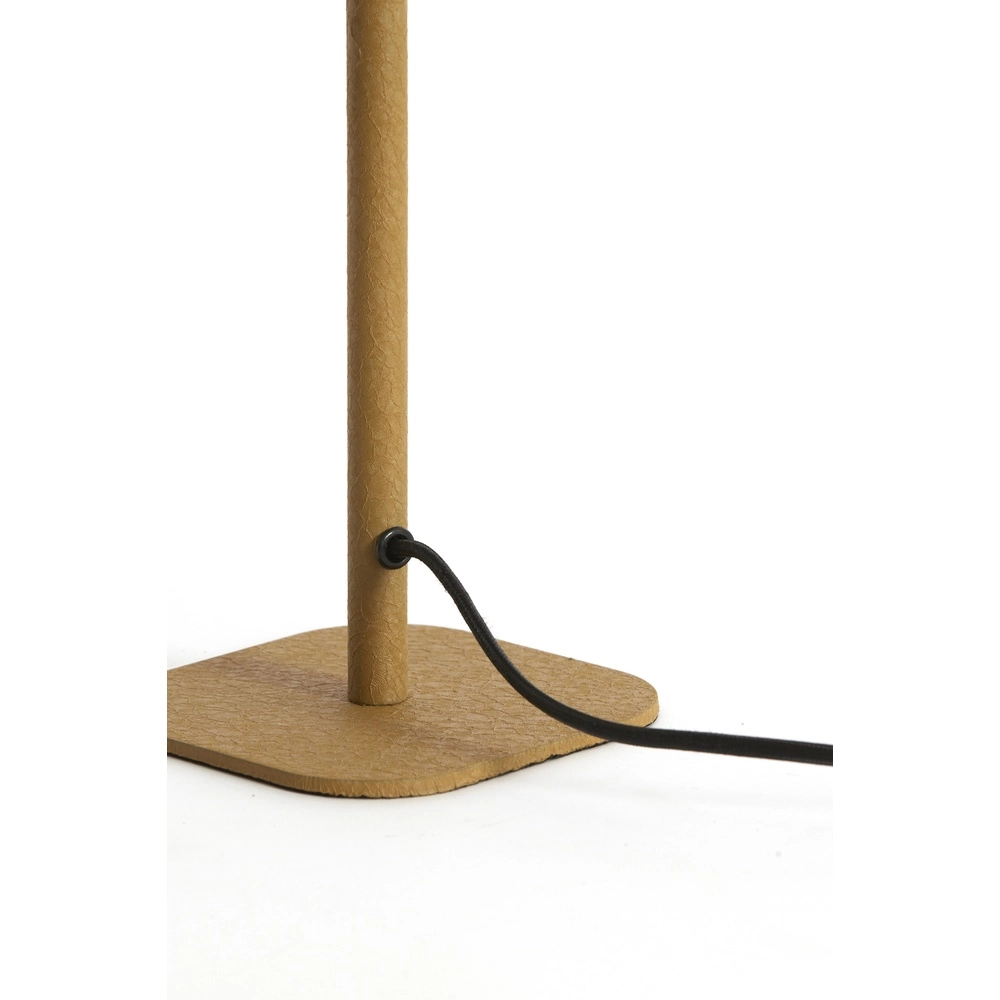 Nachtkastlamp Elenie 13x13cm - mat okergeel Light & Living 8717807818654