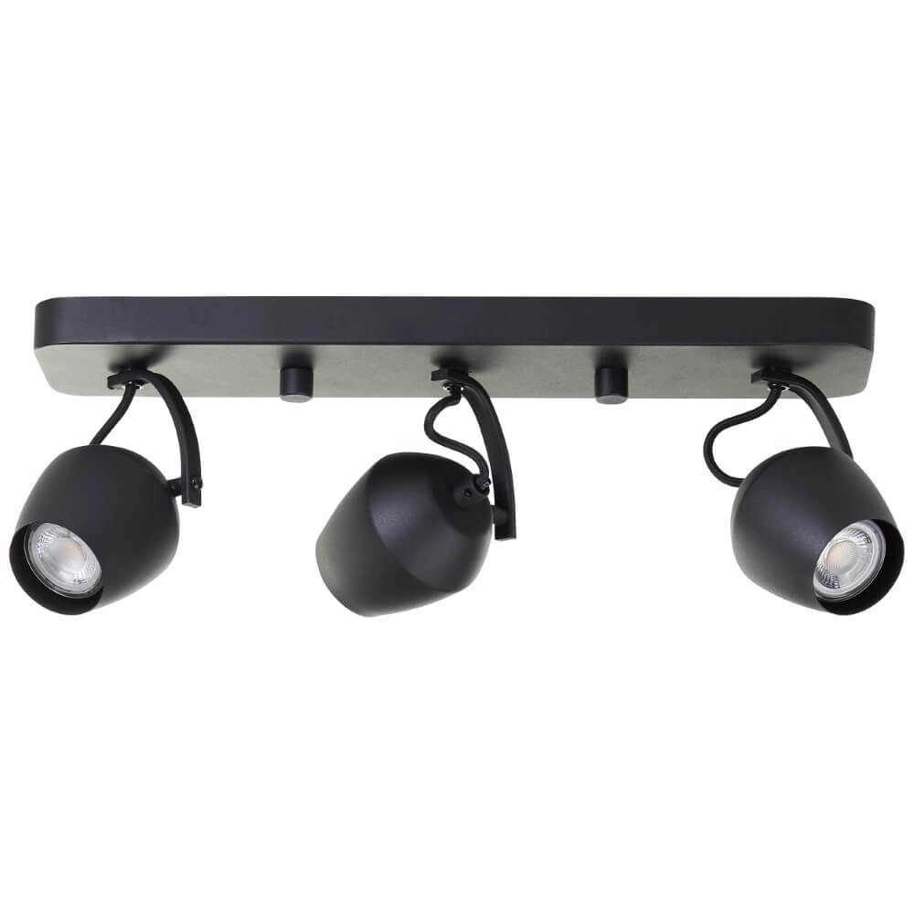 2-lichts opbouwspot Vertino zwart Brilliant 4004353441394