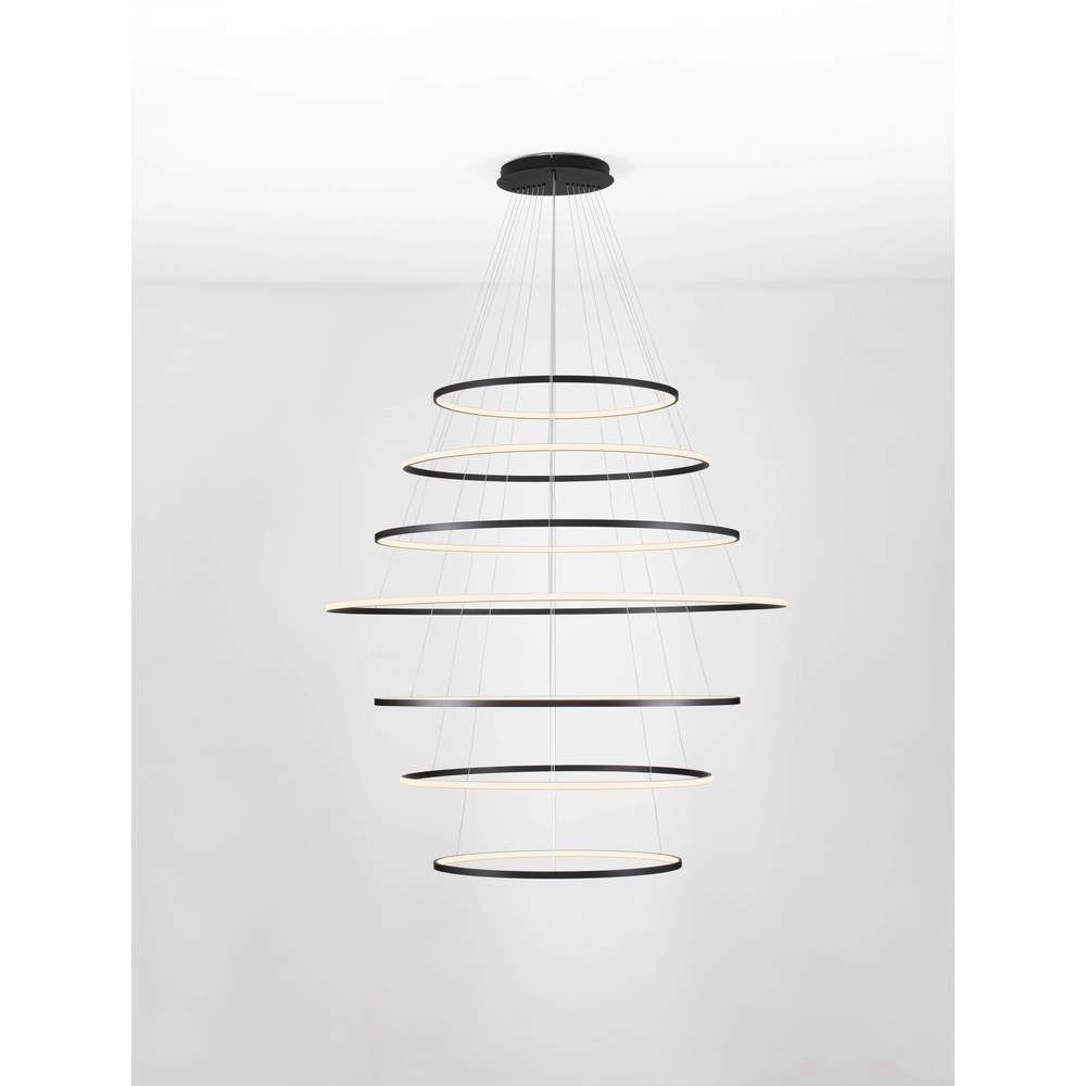 Design hanglamp Maelo zwart Ø 150cm Design hanglamp Maelo zwart Ø 150cm