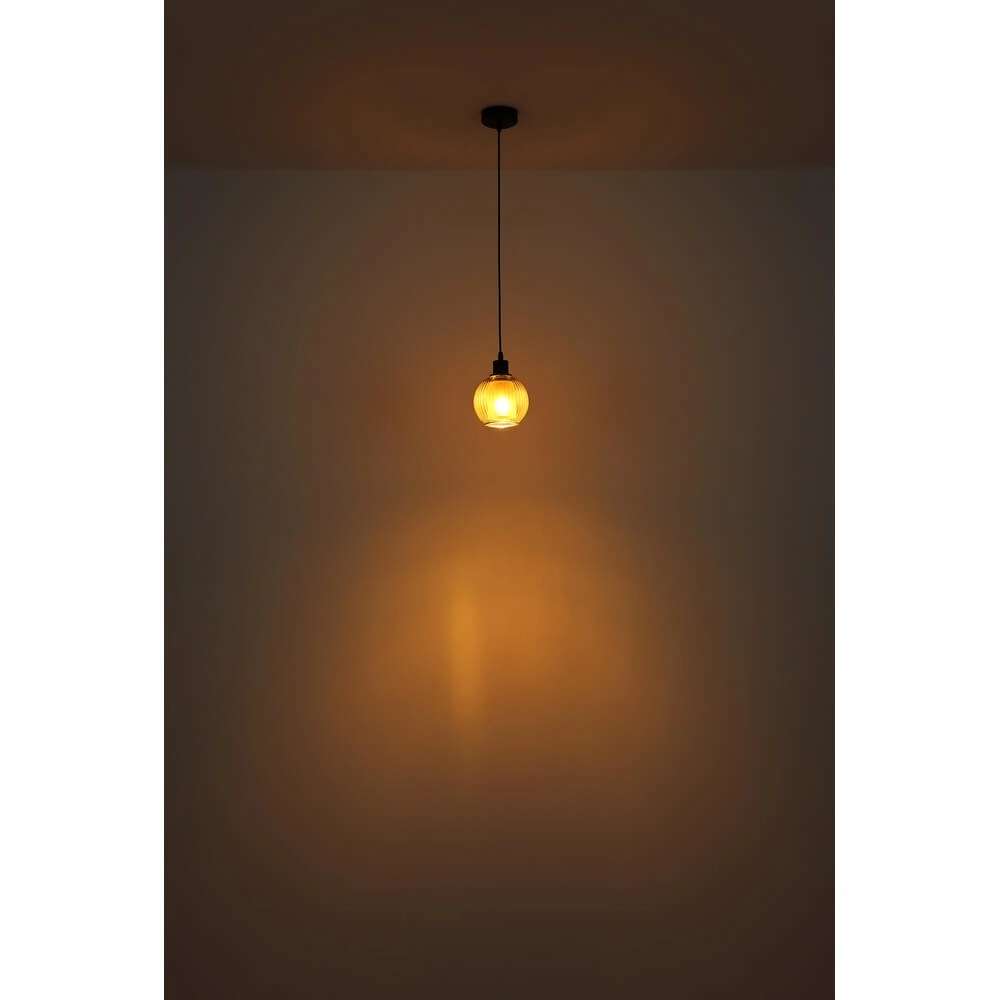 Hanglamp Zumba smoke glas Ø 15cm Globo 9007371446827