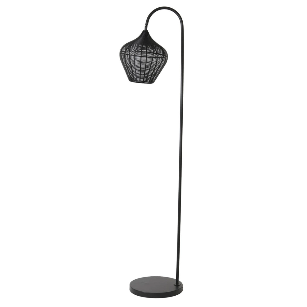 Vloerlamp Alvaro zwart