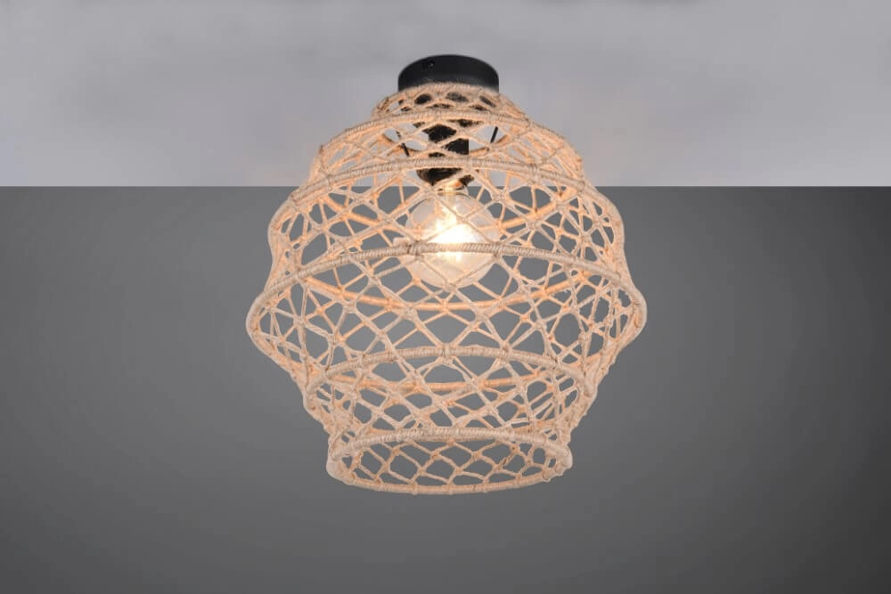 Rotan plafondlamp Hive Ø 38,5cm Trio 4017807637236
