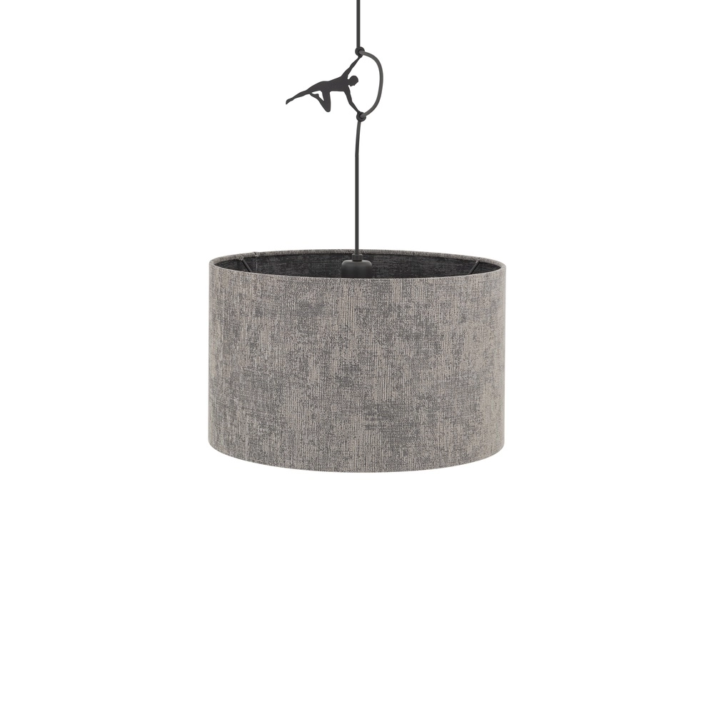 Hanglamp Lago grijs Ø 40cm Lyora 5903139116732