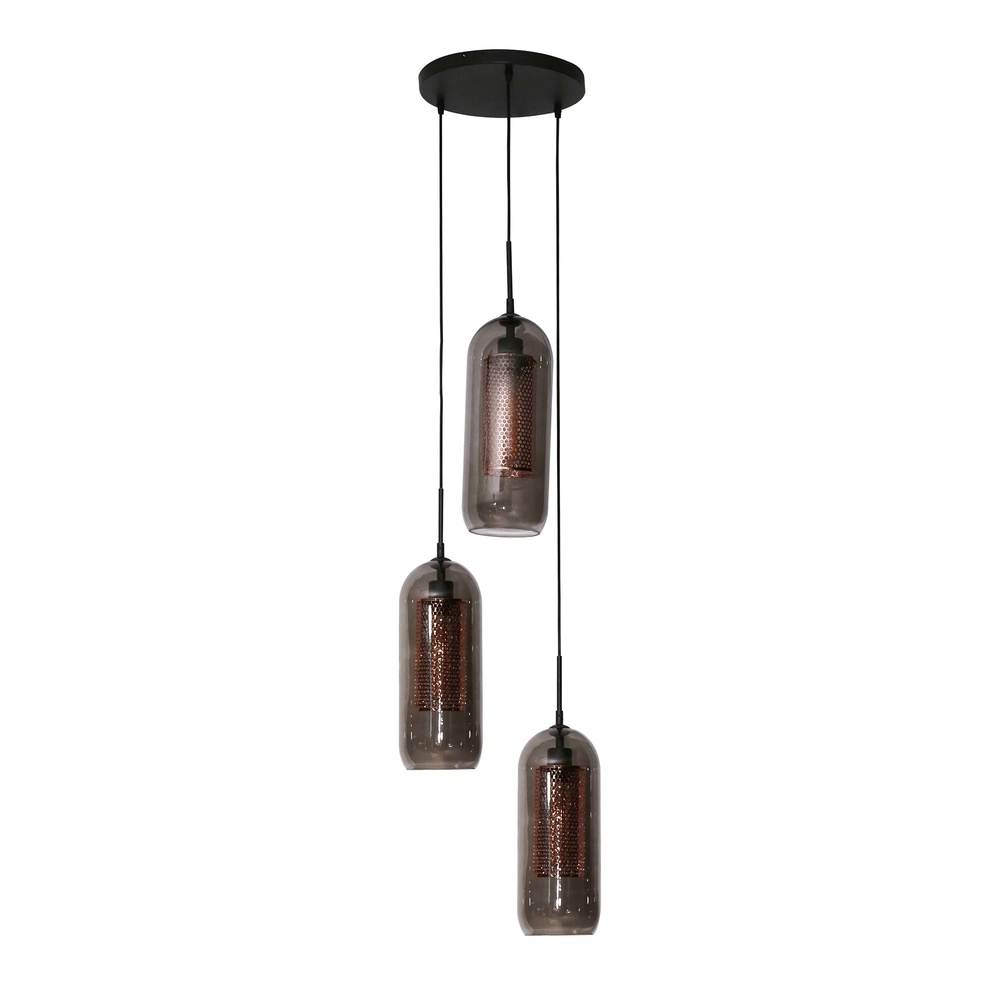 Salontafel hanglamp Smoke Ø 35cm Lyora 8716803512122