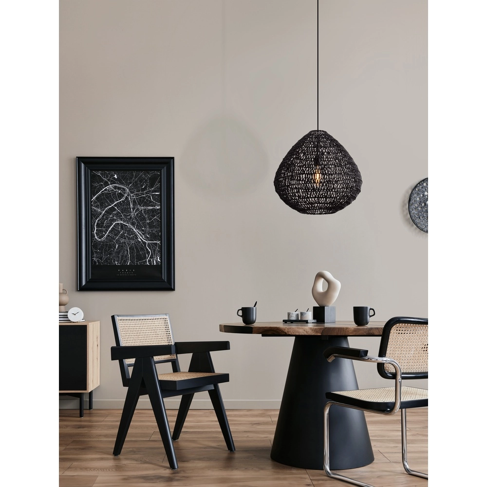 Bohemian hanglamp Melody zwart Bohemian hanglamp Melody zwart