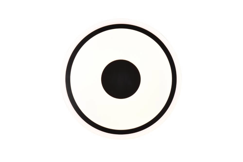 Plafonniere Bunda wit met zwart Trio 4017807575279