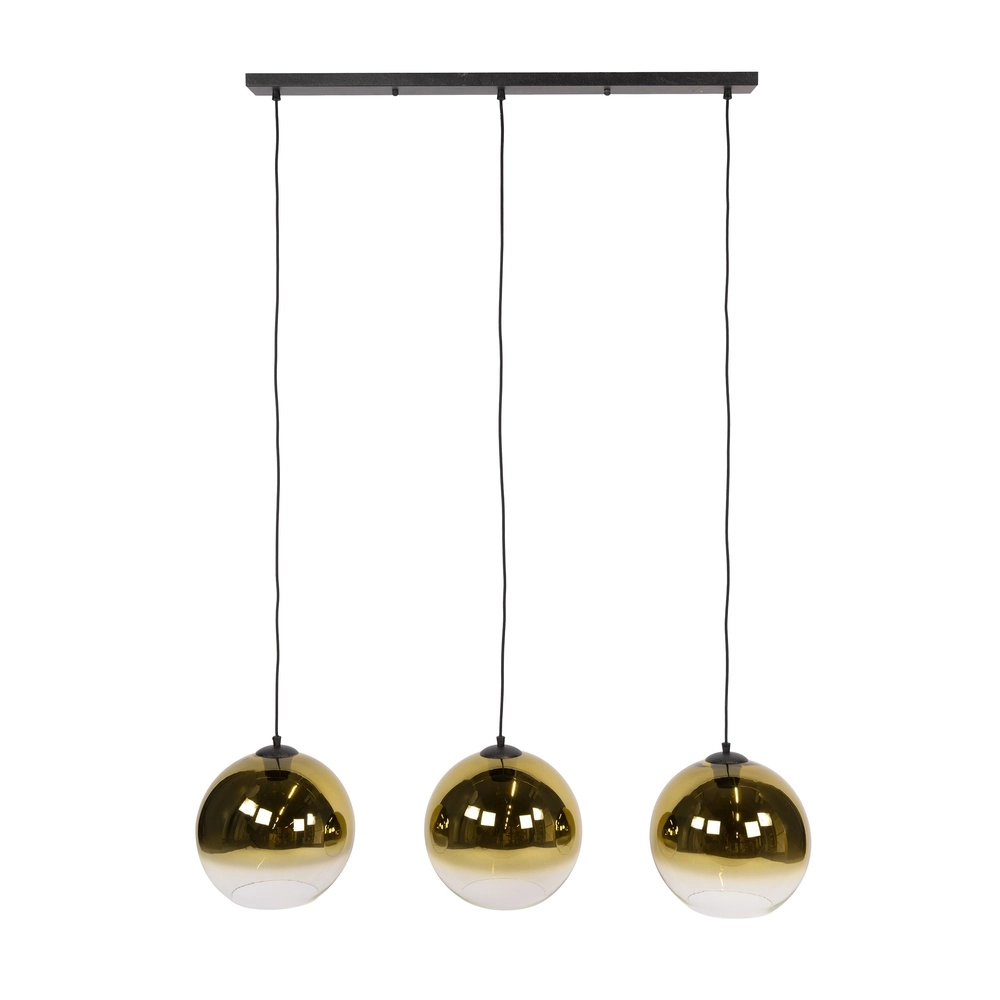 3L hanglamp Bubble met goud fading glas Lyora 8716803511200