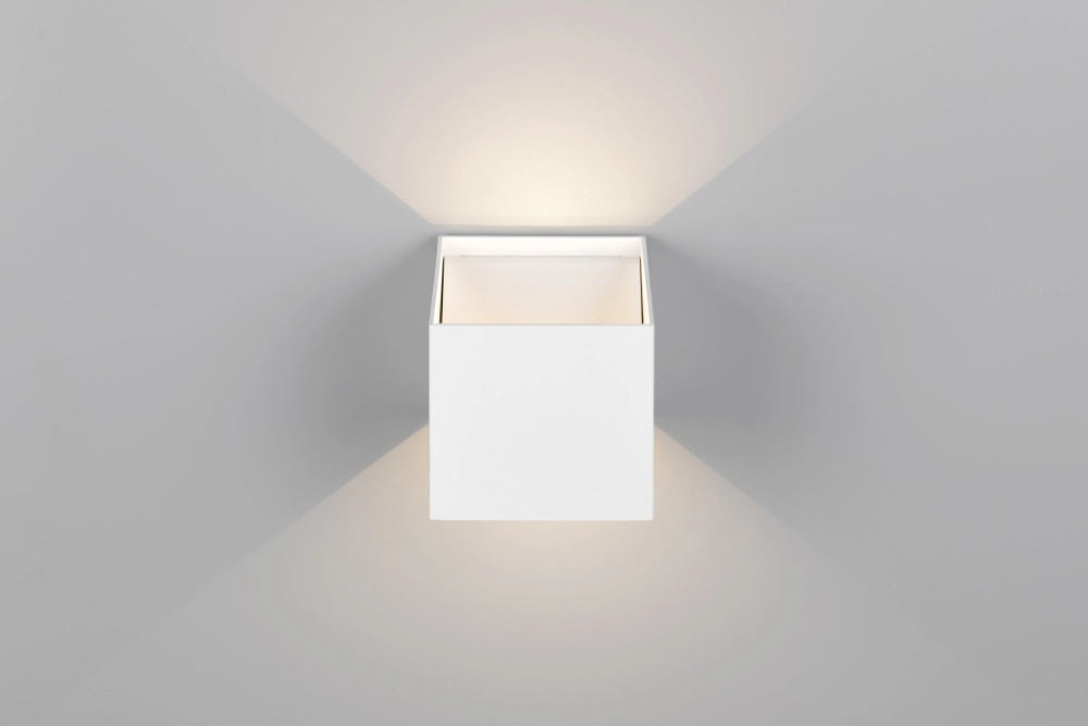 Wandlamp oplaadbaar Genie wit met sensor Trio 4017807636369