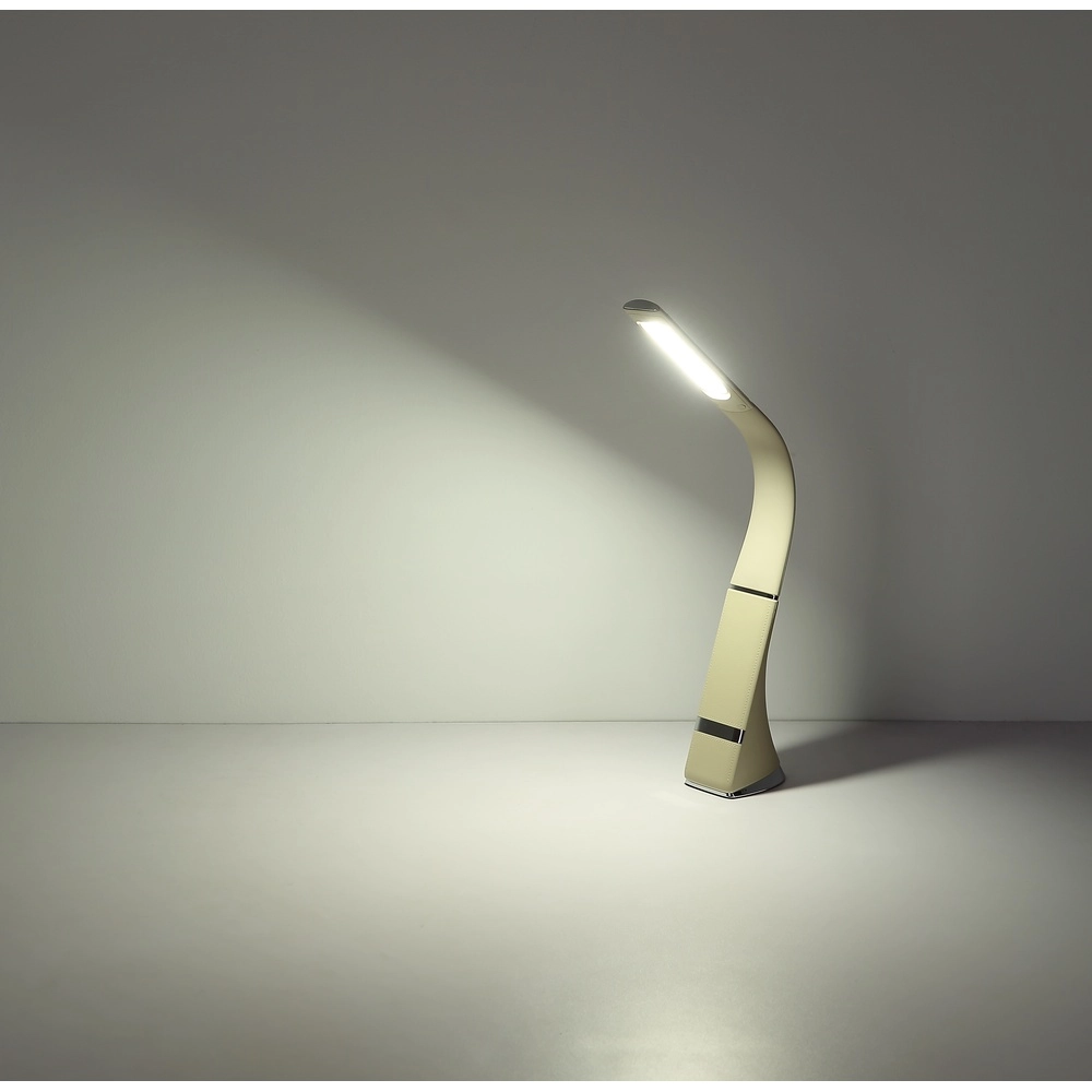 Design bureaulamp Sophie zand bruin oplaadbaar Globo 9007371575923