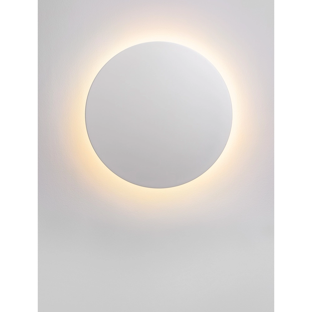 Ronde wandlamp Copper wit Ø 30cm Lyora 5212017447371