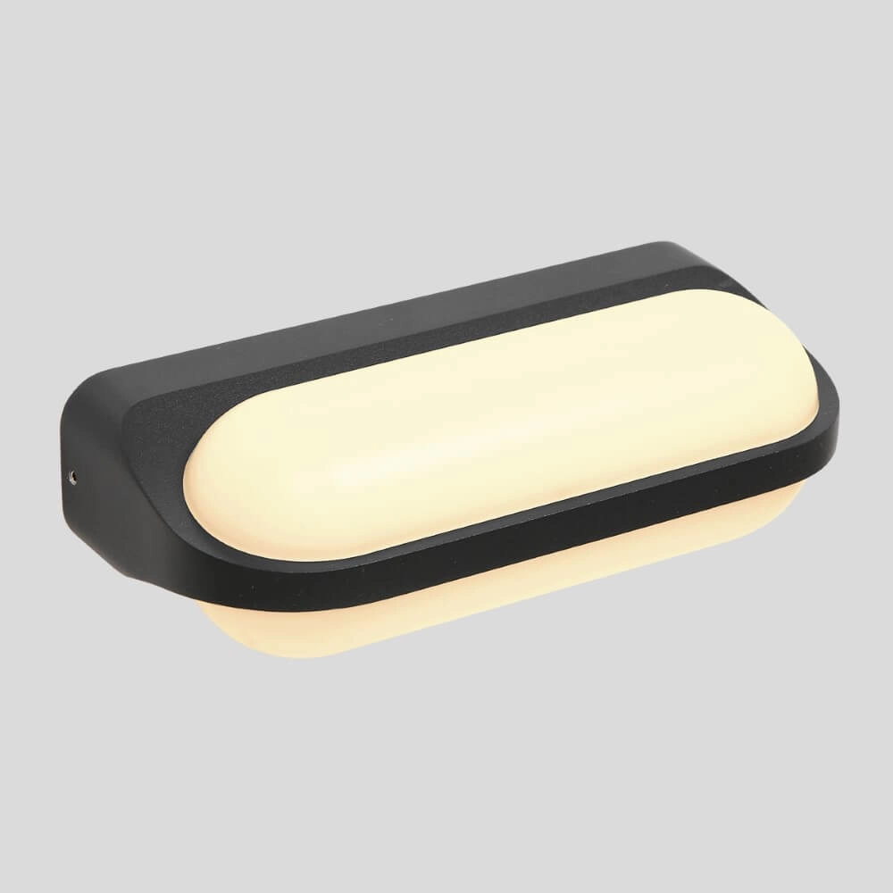 Buiten wandlamp zwart Dosko 18cm Steinhauer 8712746133165