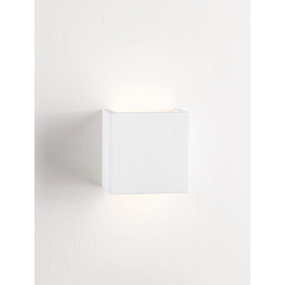 Vierkante wandlamp Sensia wit 12,5cm Lyora 5212017479259