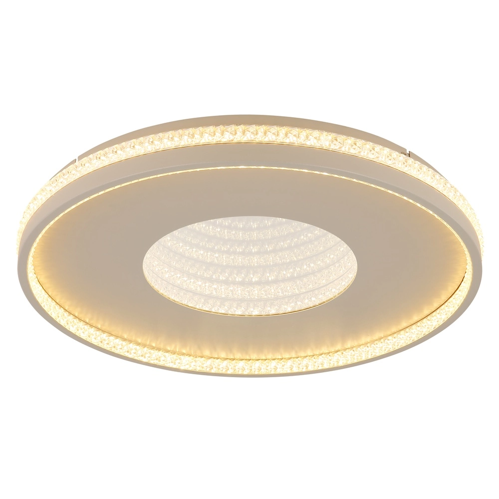 Design plafondlamp Shirley zand bruin Ø 50,5cm Globo 9007371578351