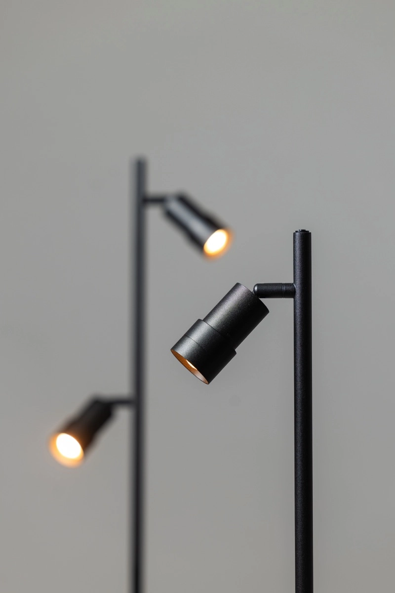 Enkele led leeslamp Liam zwart ETH 8720195310655