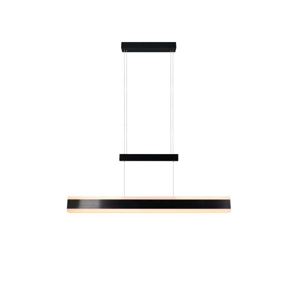 Moderne hanglamp Arcola 152cm zwart Trio 4017807662016