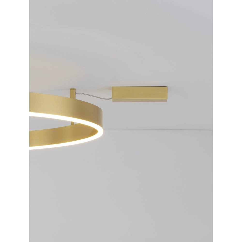 Ceiling lamp Motif gold Ø 100cm Lyora 5212017443014
