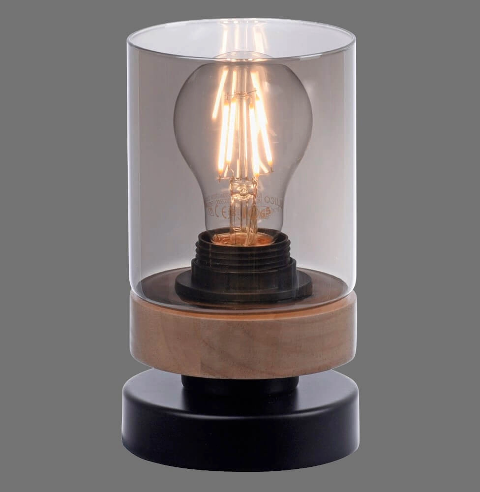 Tafellamp Pasqual zwart Just Light 4043689986087