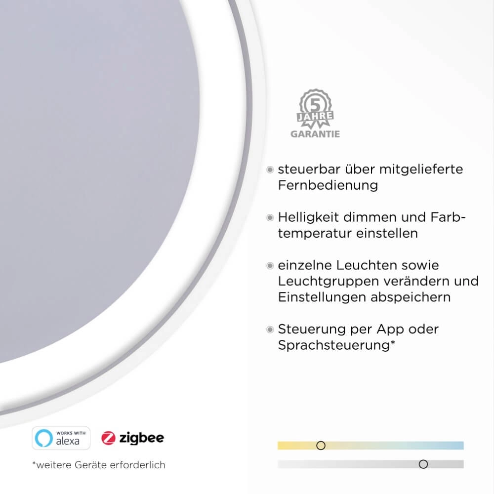 Plafondlamp Q-Vito Ø 59cm metaal Paul Neuhaus 4012248333877