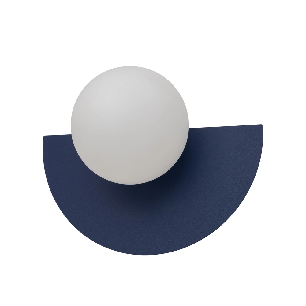 Wandlamp half Saturn marine blauw Lyora 5903139126014