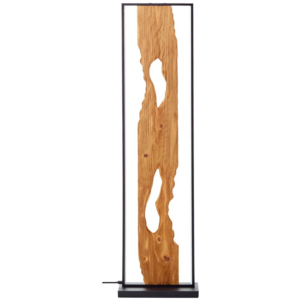 Led staande lamp Chaumont met hout Brilliant 4004353411809