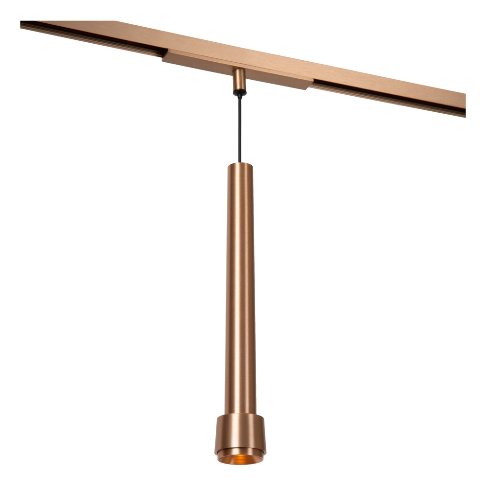 1-fase hanglamp voor rail Linial Tubiz champagne