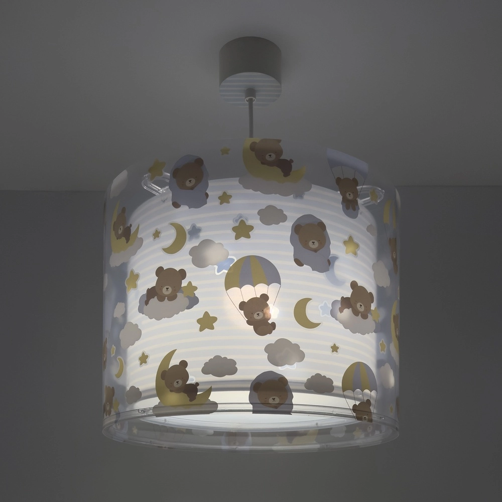 Kinderkamer hanglamp Baby Teddy blauw Dalber 8420406002187