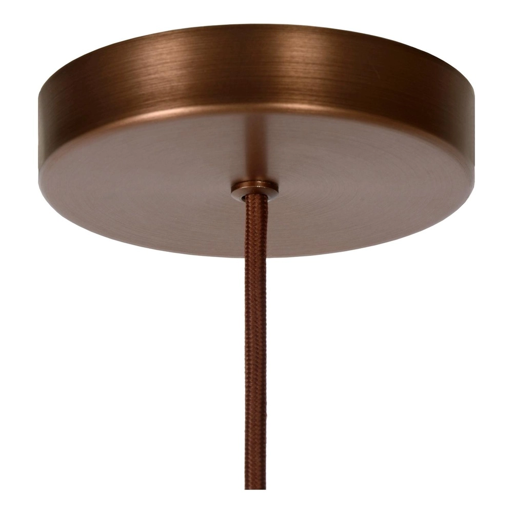 Hanglamp Toledo Ø 20cm amber glas Lucide 5411212740847