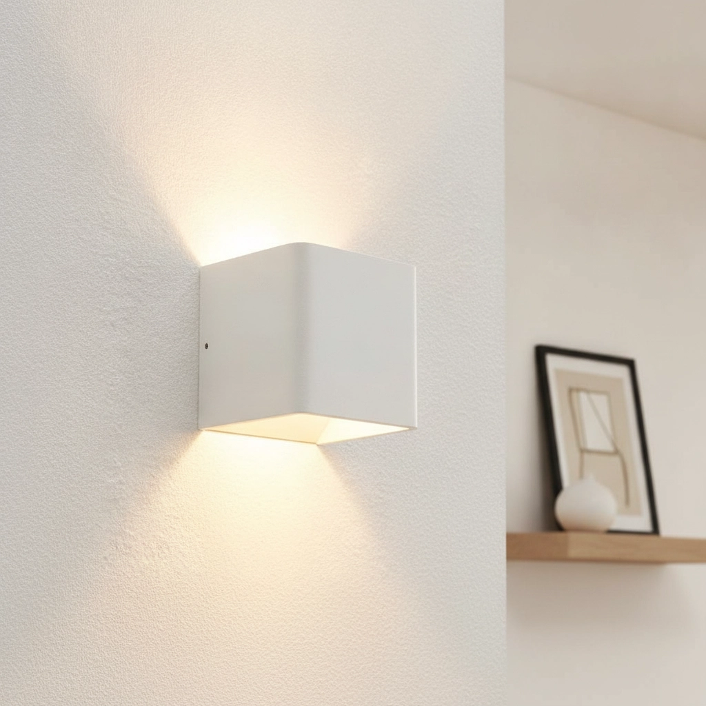 Led Up - Down Fulda 6w - 2700K - 10cm wit