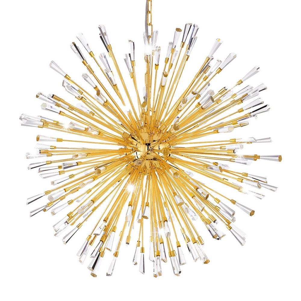 Design hanglamp Vivaldo 1 68cm goud Stars of Light 9002759392550