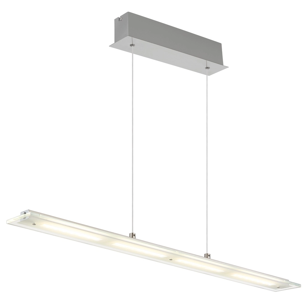 Hanglamp Novak nikkel 88cm