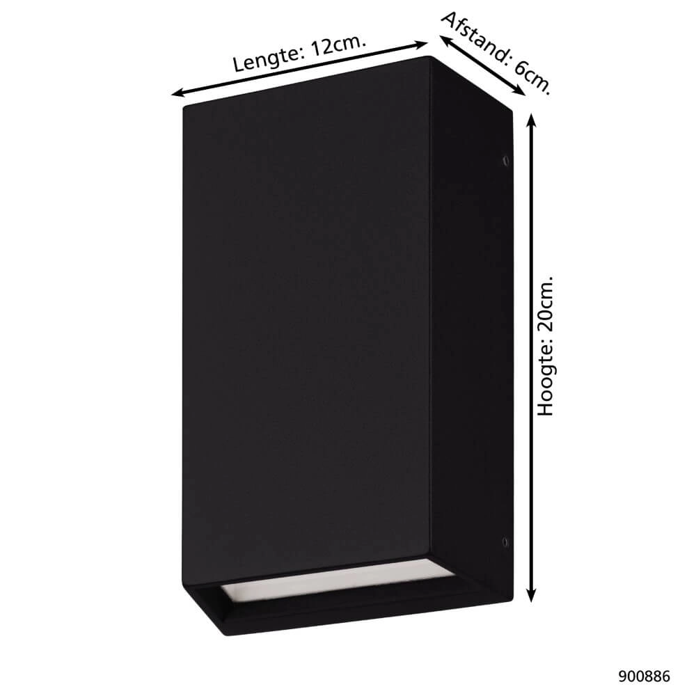 Led downlighter Spongano verticaal Eglo 9008606263998