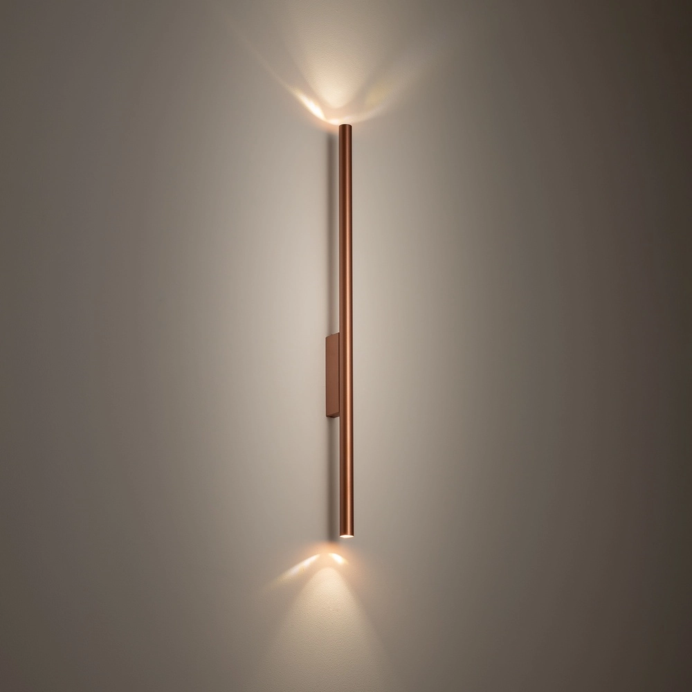 Design wandlamp Laser satijn koper Lyora 5903139118156