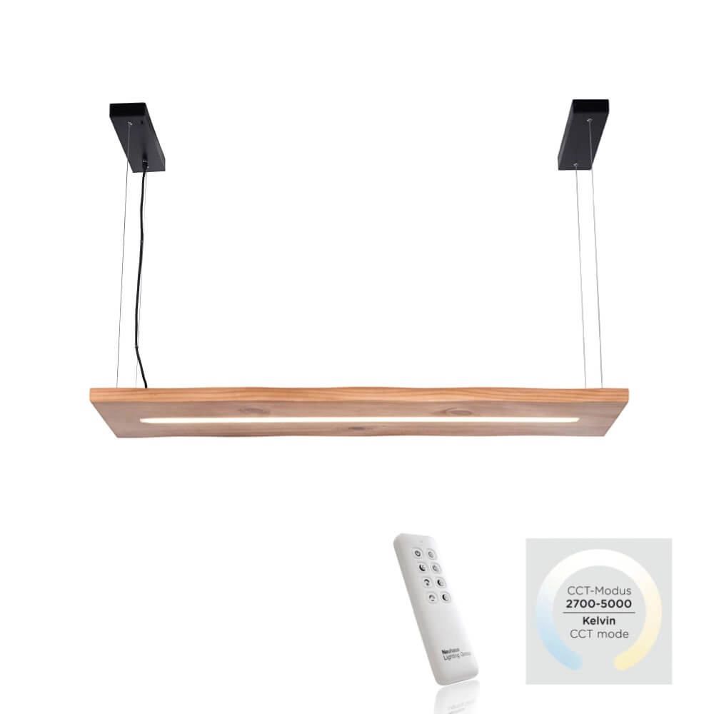 Hanglamp Palma hout Paul Neuhaus 4012248358924