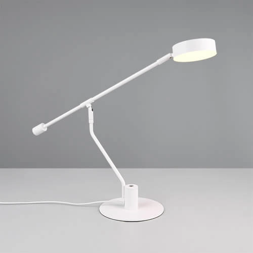 Led bureaulamp Manduro wit Led bureaulamp Manduro wit