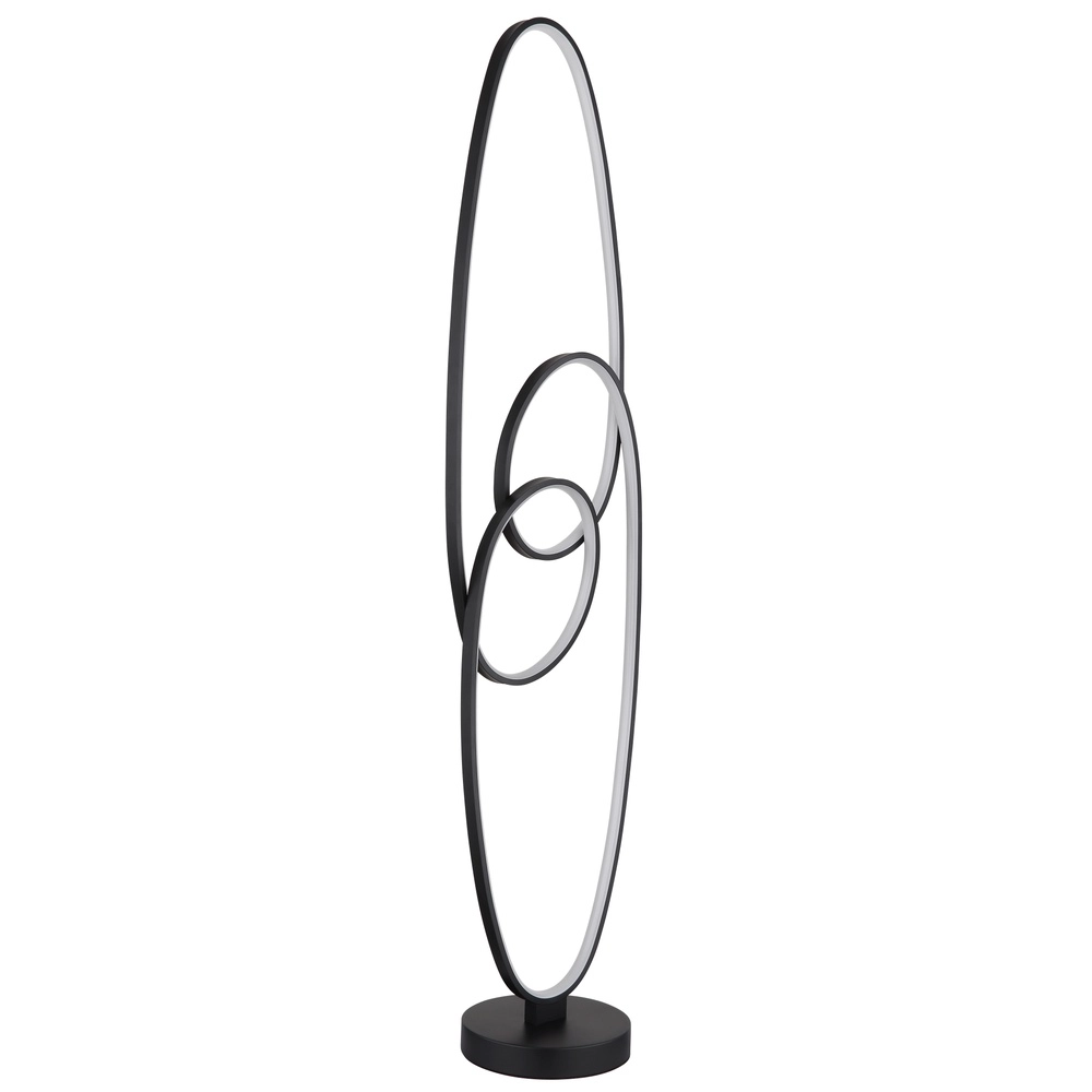 Design vloerlamp Spira zwart Globo 9007371453252