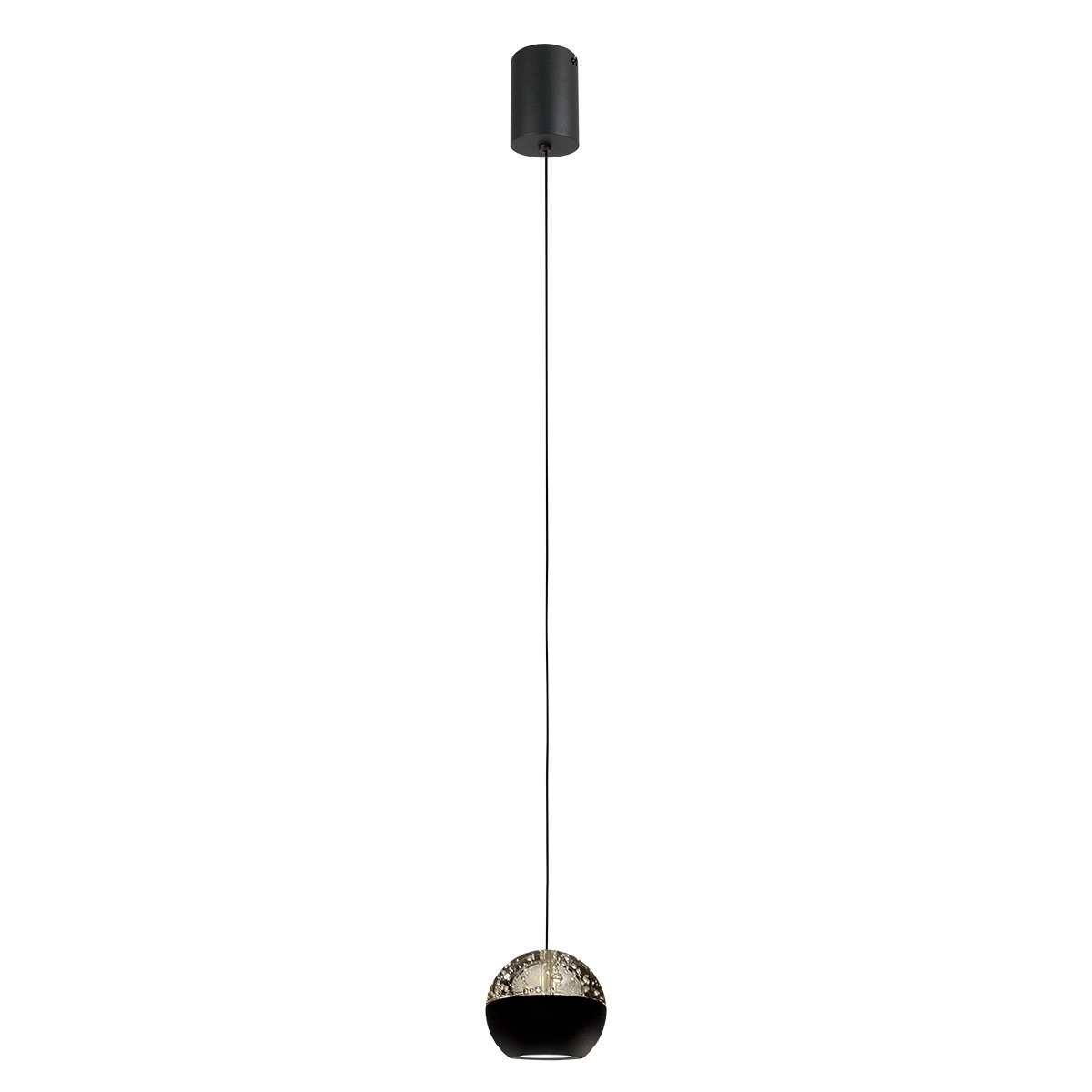Led pendel Belluno zwart