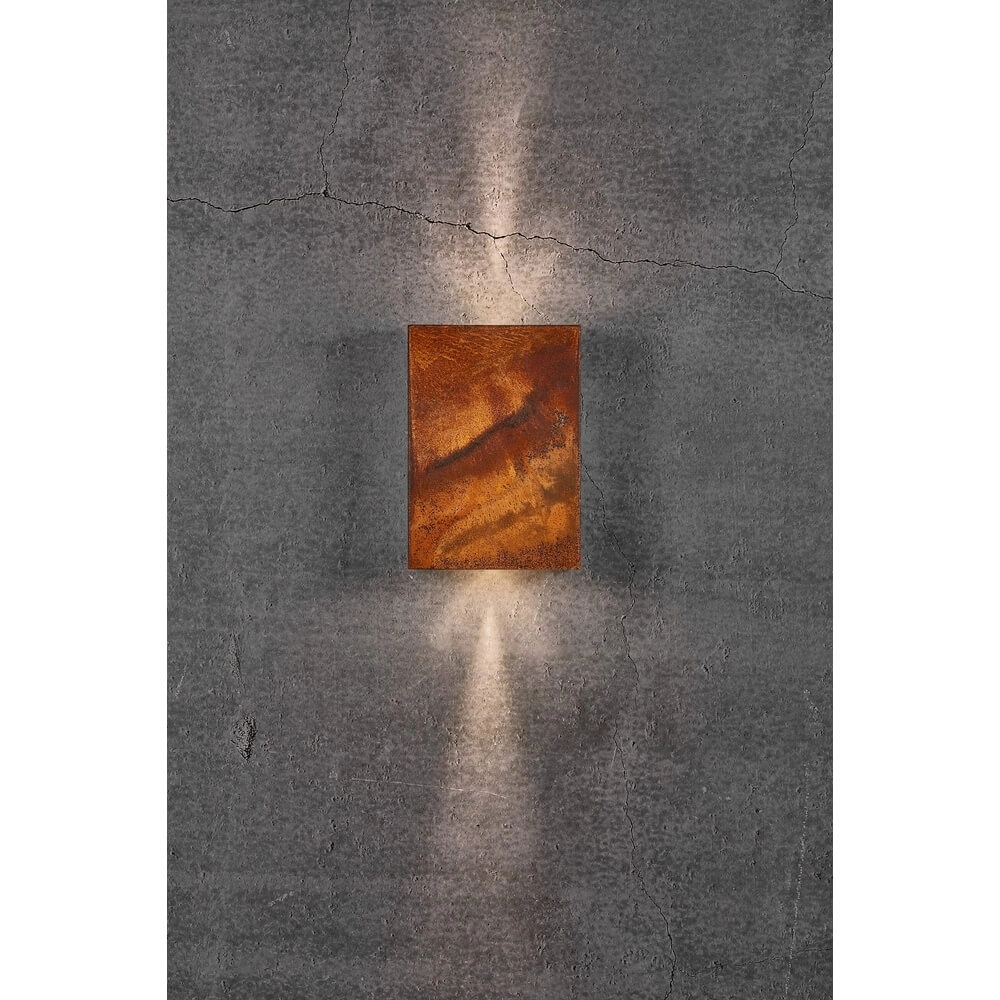 Wandlamp roestbruin Fold breed design Nordlux 5704924001987